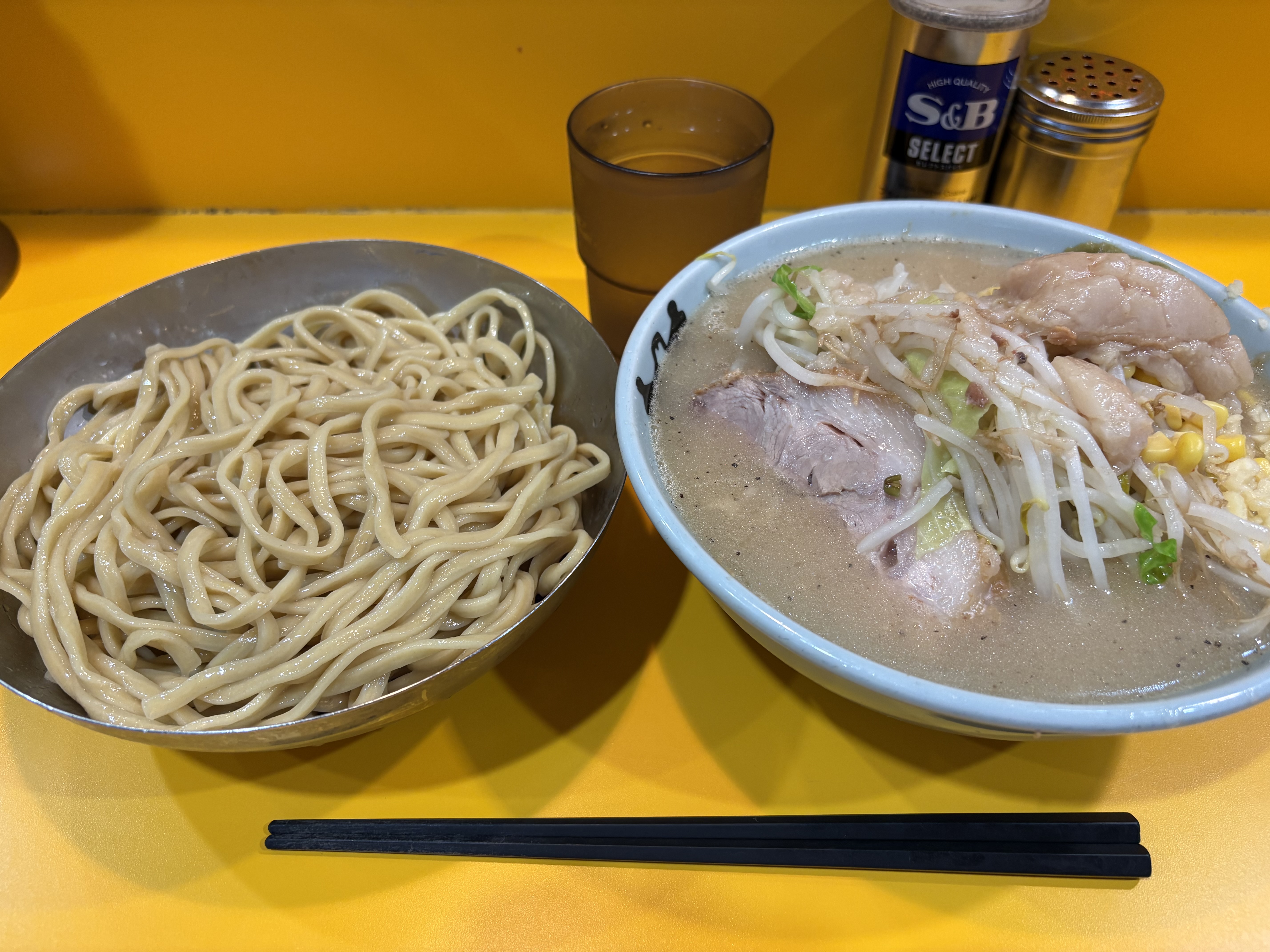 「ラーメン二郎八王子野猿街道店２」限定なみのりつけ麺 八王子市堀之内
